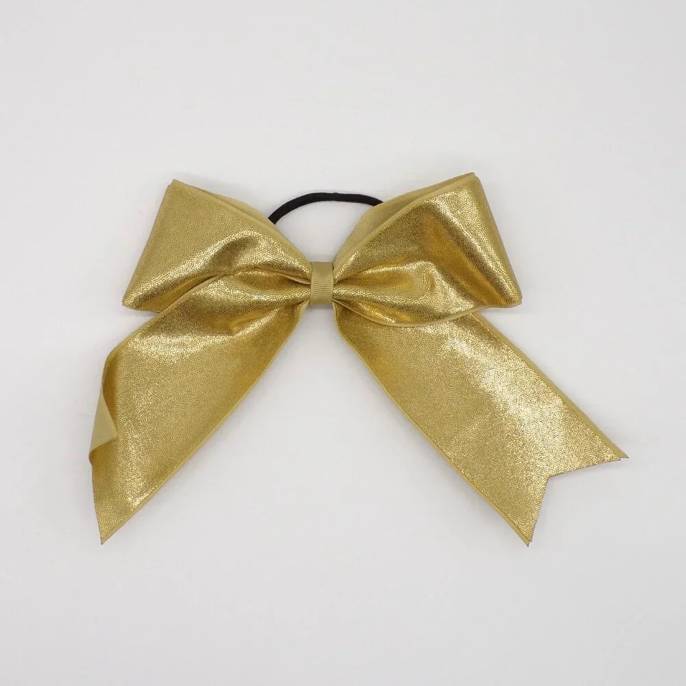 Cheer Hair Bow Lot Of 6 Girls Ribbon Bows Holiday Pageant Dance 7